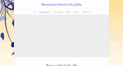 Desktop Screenshot of montessorilajolla.com